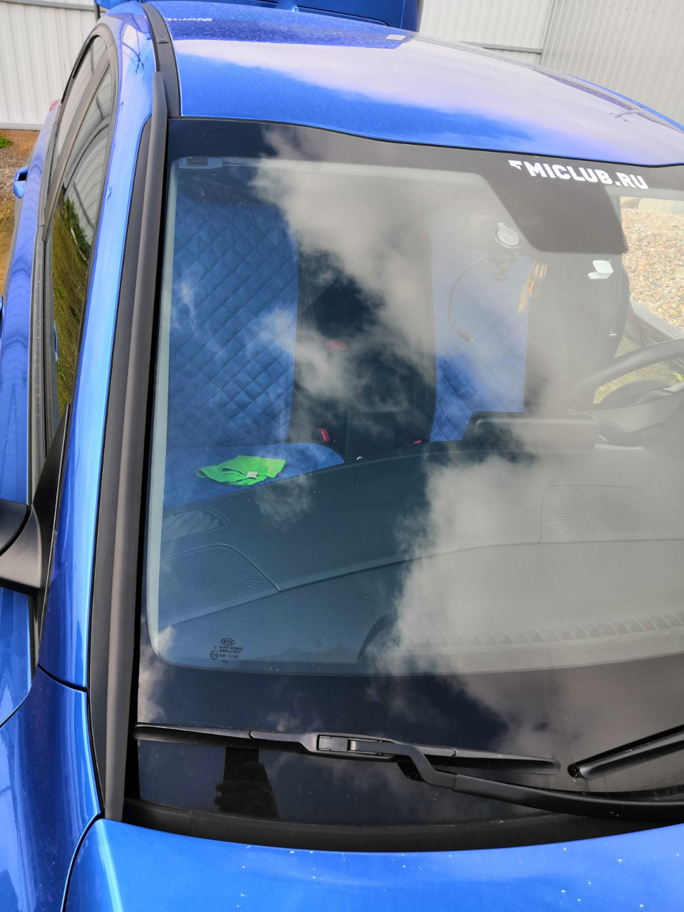 Дефлектор лобового стекла — KIA Ceed (3G), 1,6 л, 2019 года ...