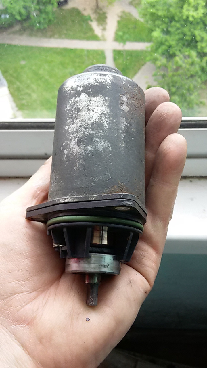 Моторчик актуатора. Новая версия. — Toyota Corolla (120), 1,4 л, 2004 ...