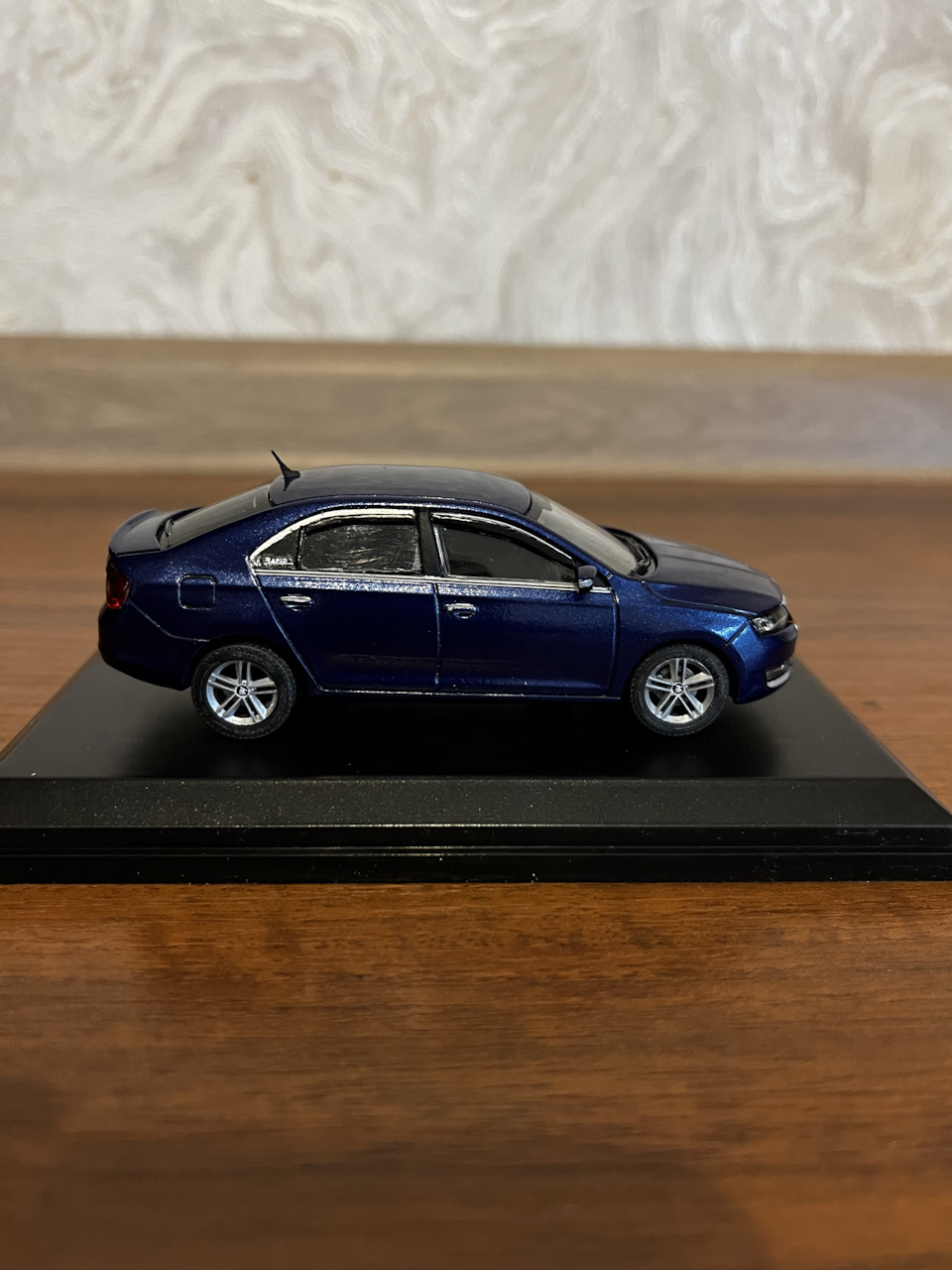 Шкода Рапид FL (18г.), в масштабе 1:43 — Skoda Rapid (1G), 1,6 л, 2018 года  | тюнинг | DRIVE2