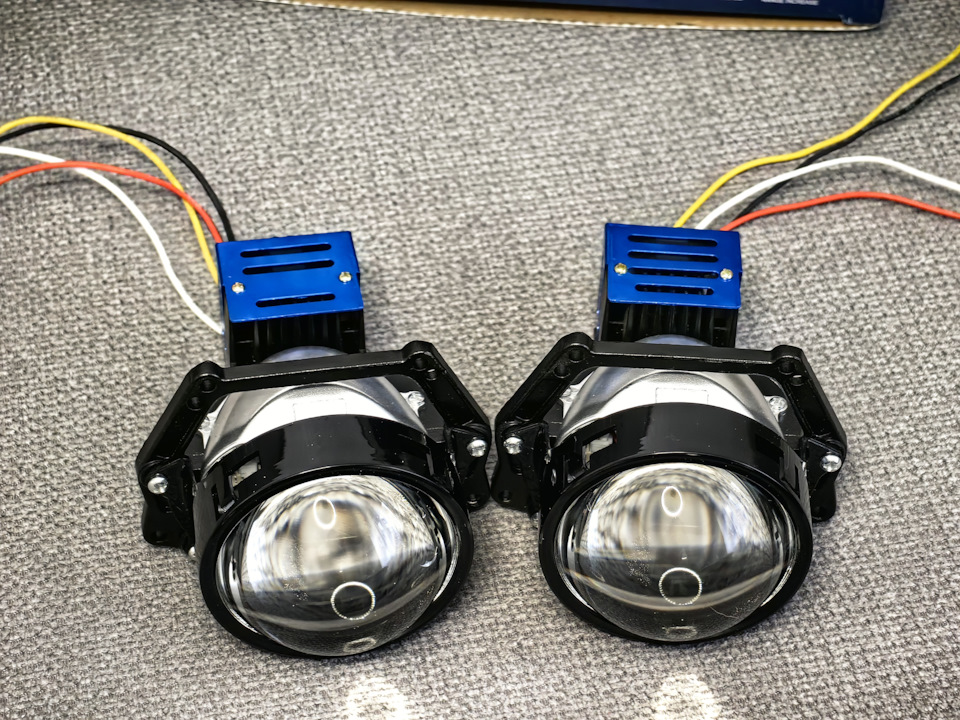 lunaページ Прозрение. Начало. Би-лед линзы X-light. — Mazda 6 (2G) GH, 1,8 л