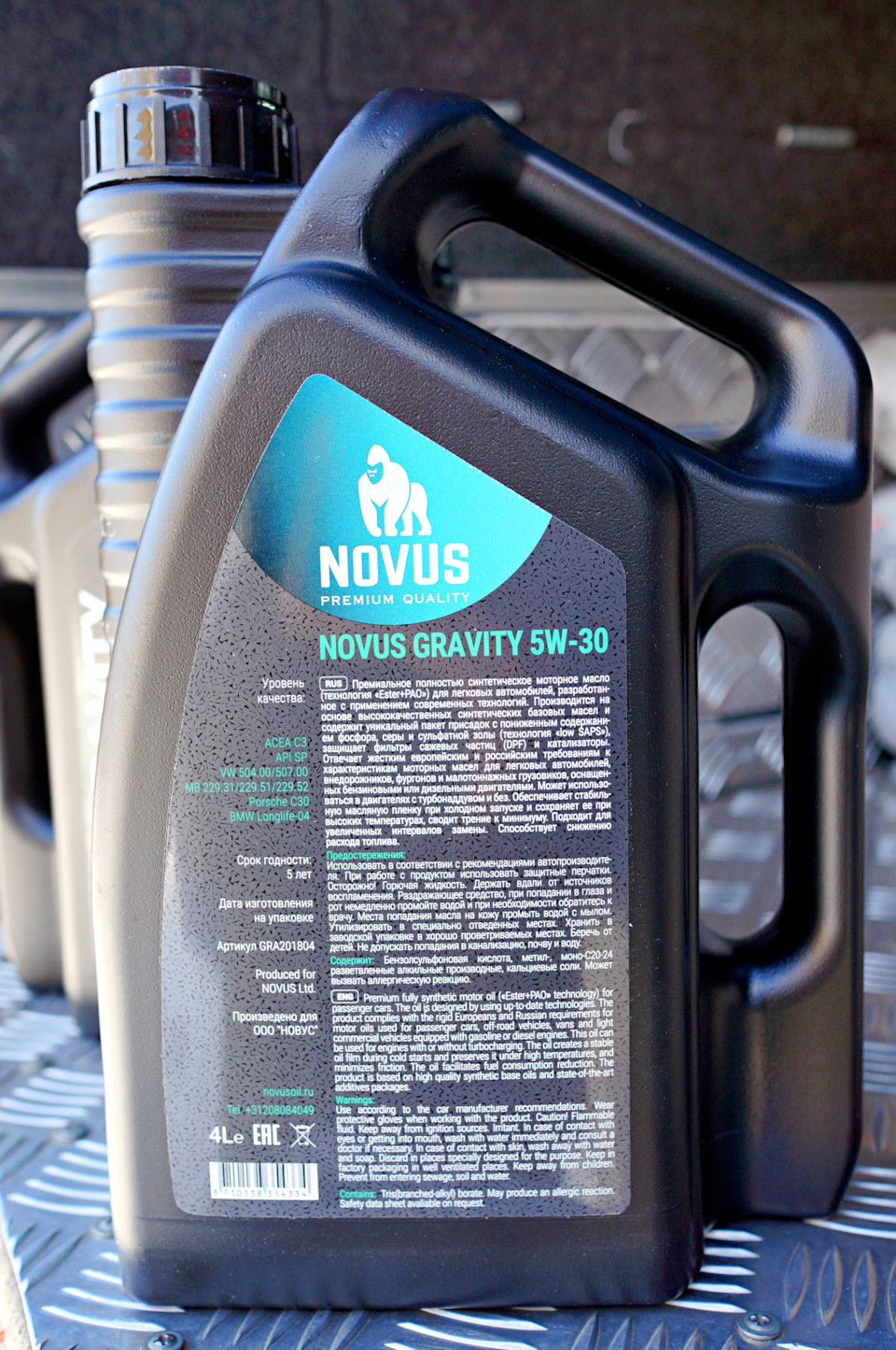 Год на моторном масле NOVUS или плановая замена масла с промывкой ...