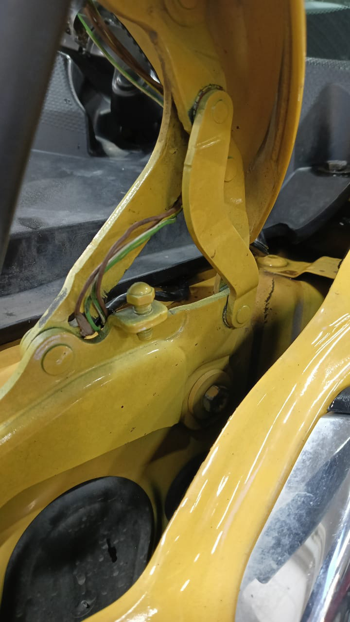 Подогрев форсунок омывателя лобового стекла. — MINI Cooper S Mk II, 1,6 ...