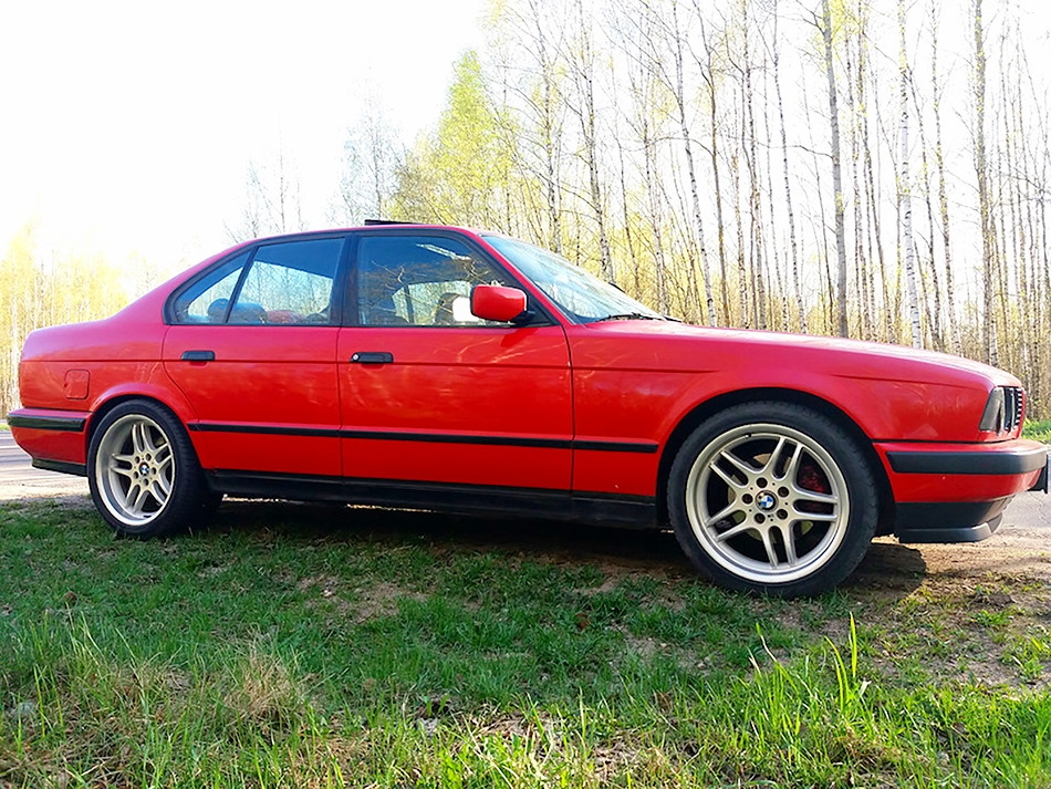 Трапеция дворников. Восстановление — BMW 5 series (E34), 2 л, 1992 года ...