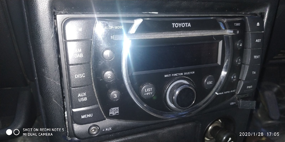 Магнитола TOYOTA — Toyota Sprinter Carib (AE95G), 1,6 л, 1989 года ...