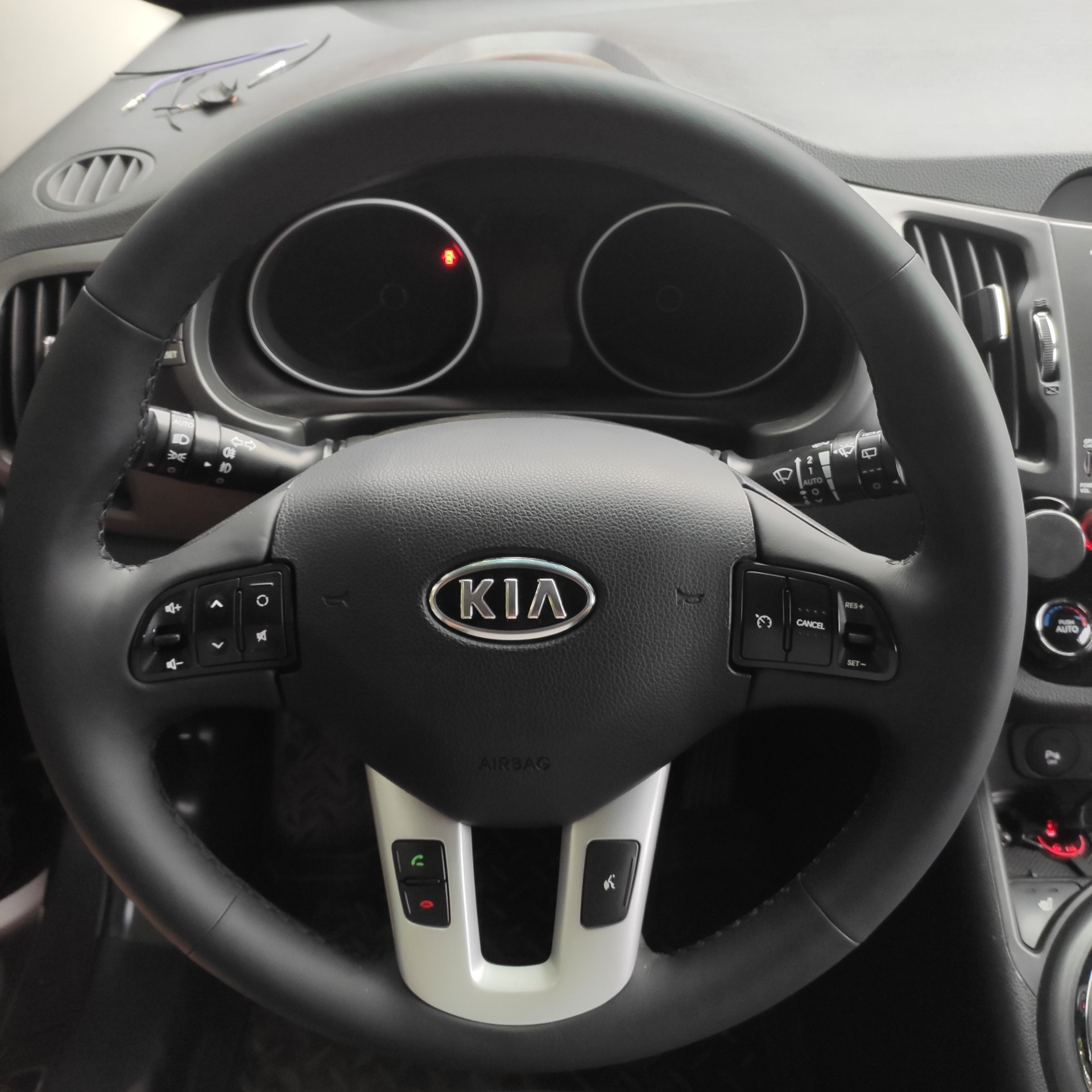 Калибровка руля kia sportage 3