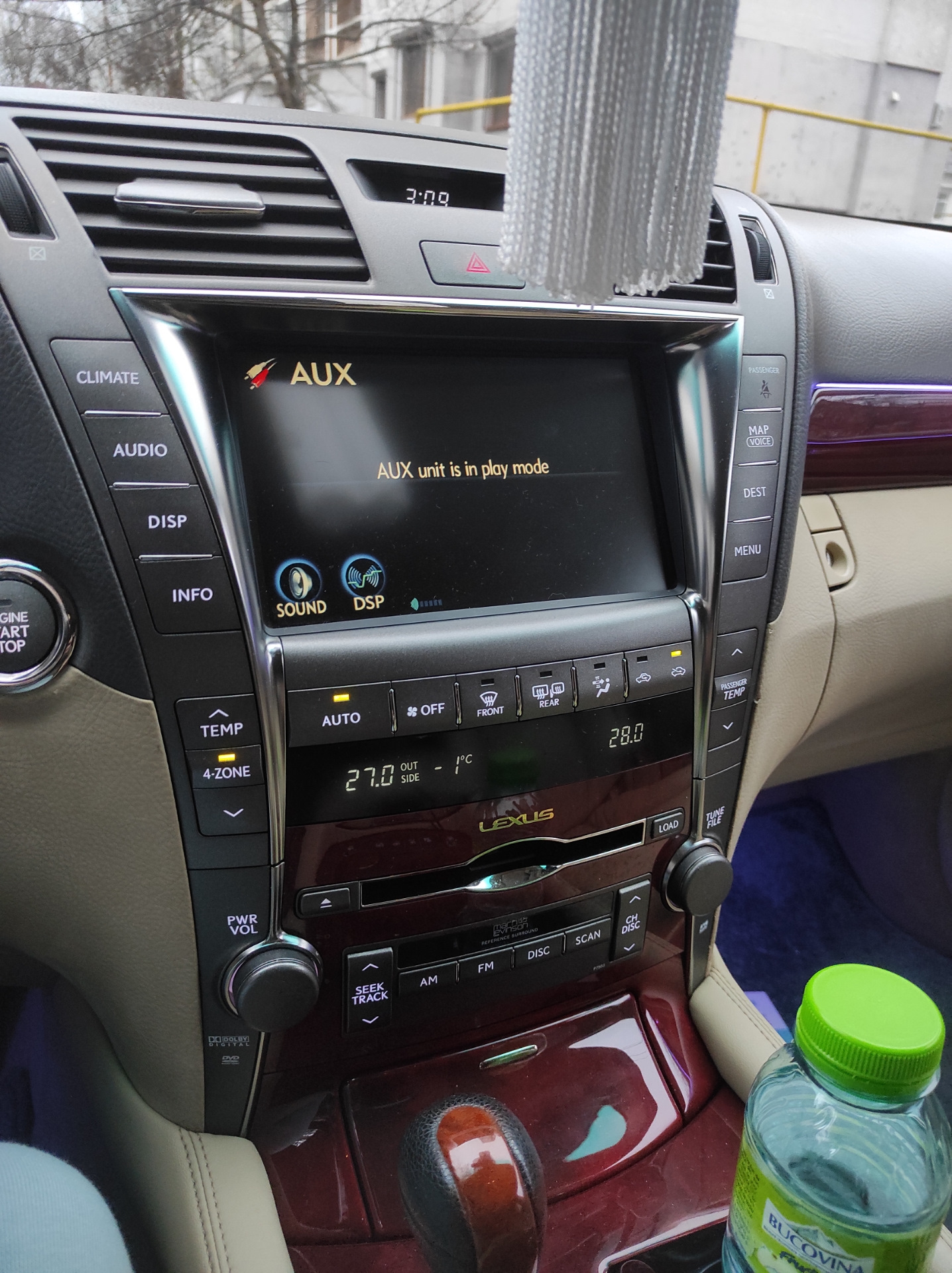 Aux done — Lexus LS (USF40/41), 4,6 л, 2008 года | автозвук | DRIVE2