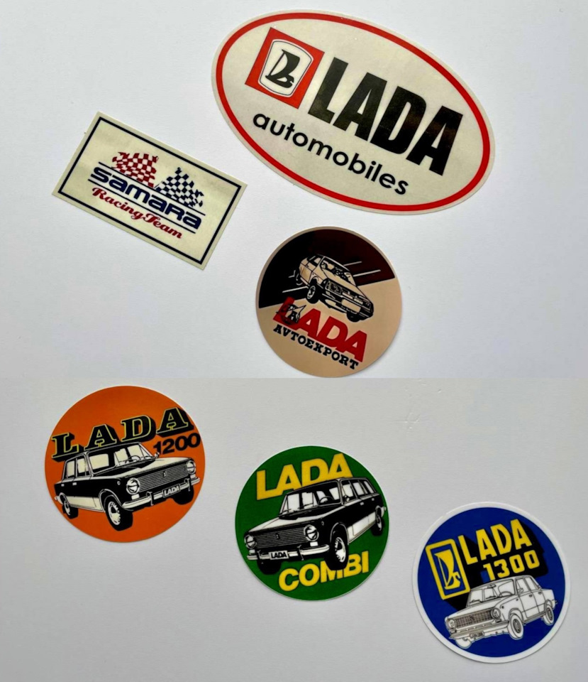 Декоративные наклейки Lada Samara Avtoexport в ассортименте. на Lada 2101,  Lada 21011, Lada 2102, Lada 2108, Lada 2109. Б/у | 200 ₽ в городе  Санкт-Петербург | DRIVE2