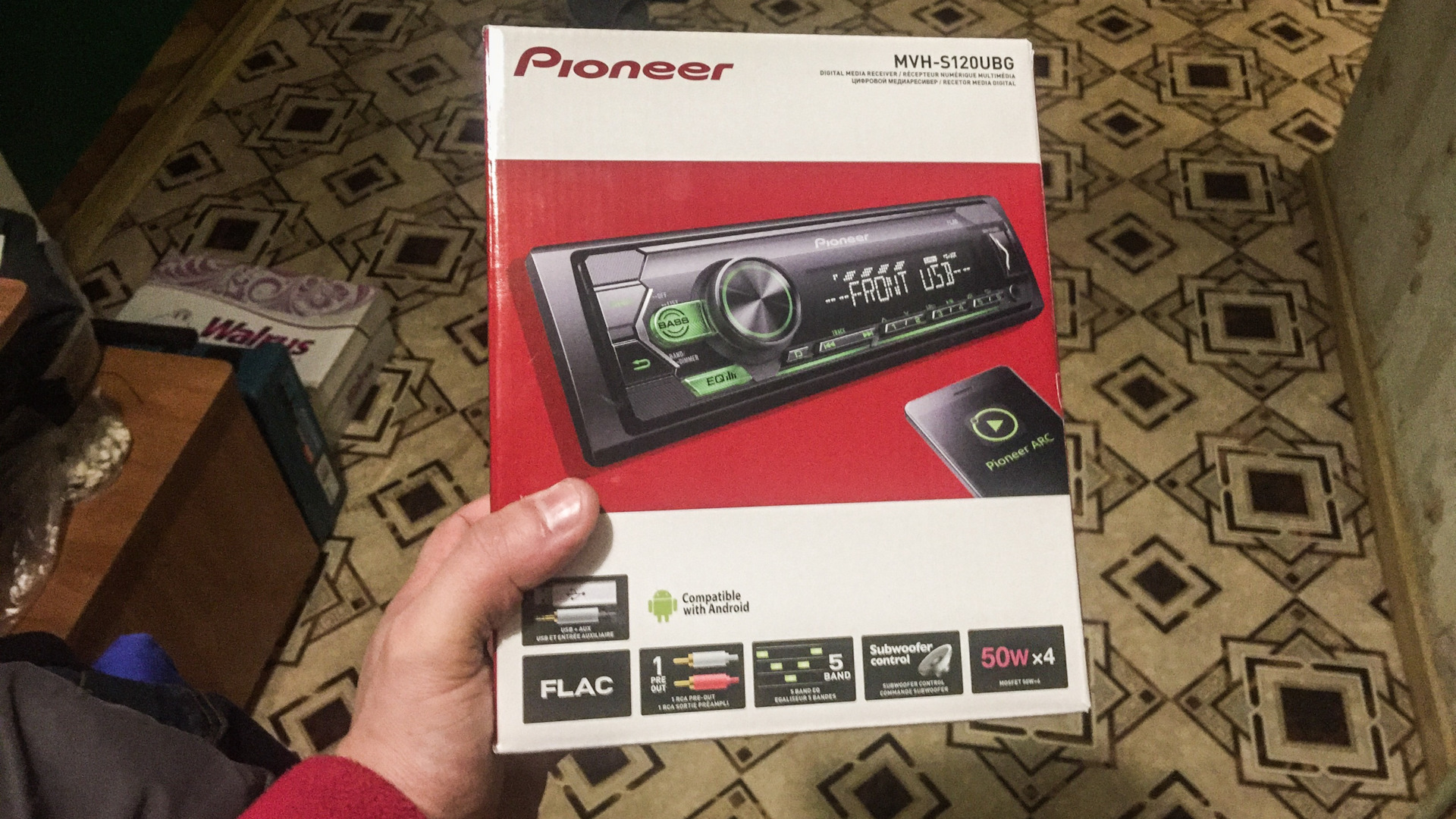 pioneer mvh s120ubg инструкция