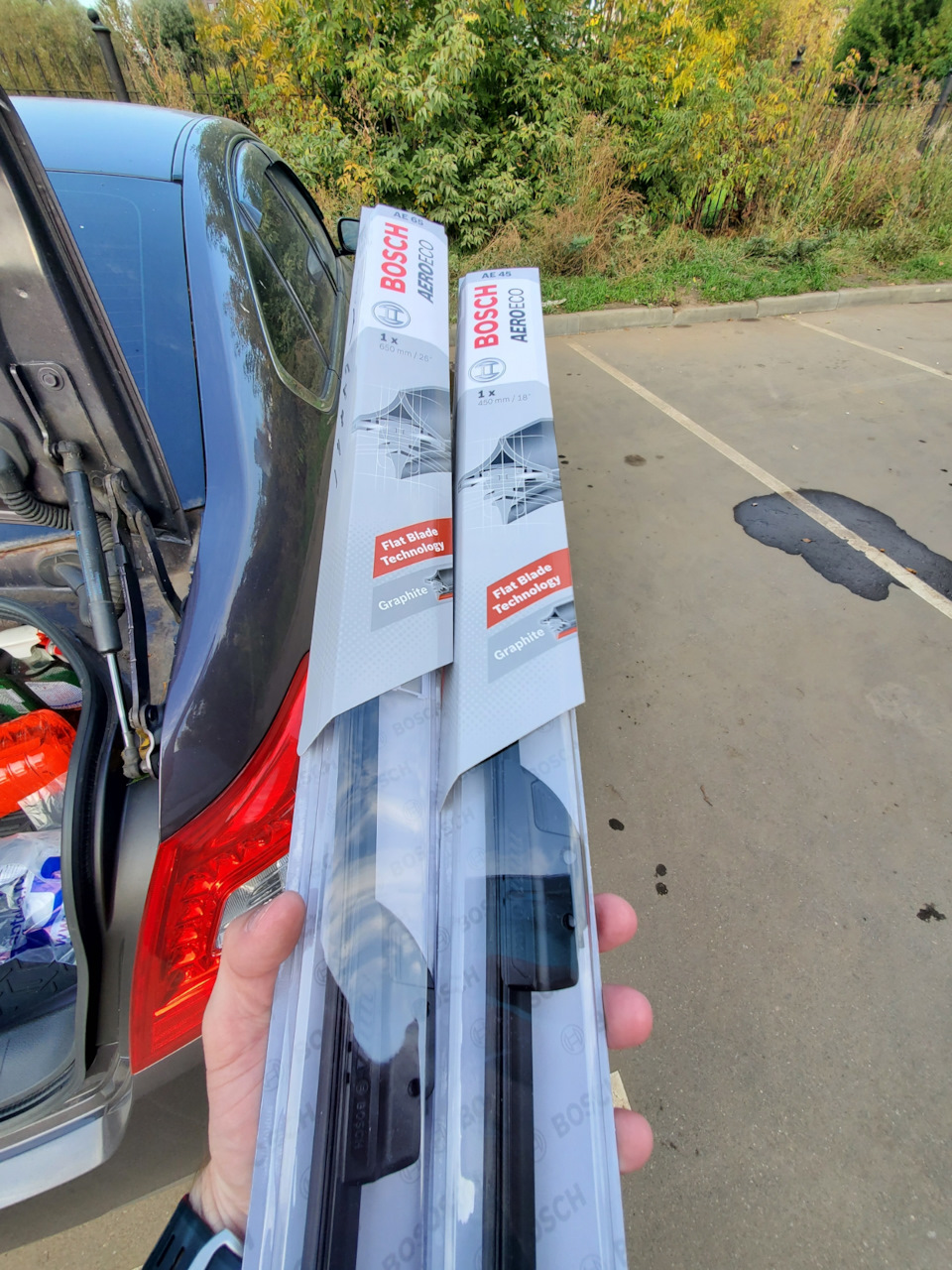 Щетки Bosch AeroEco — Nissan Teana (J32), 2,5 л, 2011 года | расходники ...