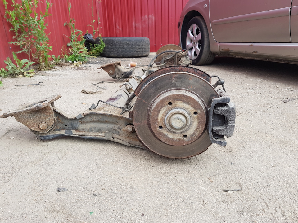 Продолжение тюнинга тормозной системы — Peugeot 307, 1,6 л, 2006 года ...