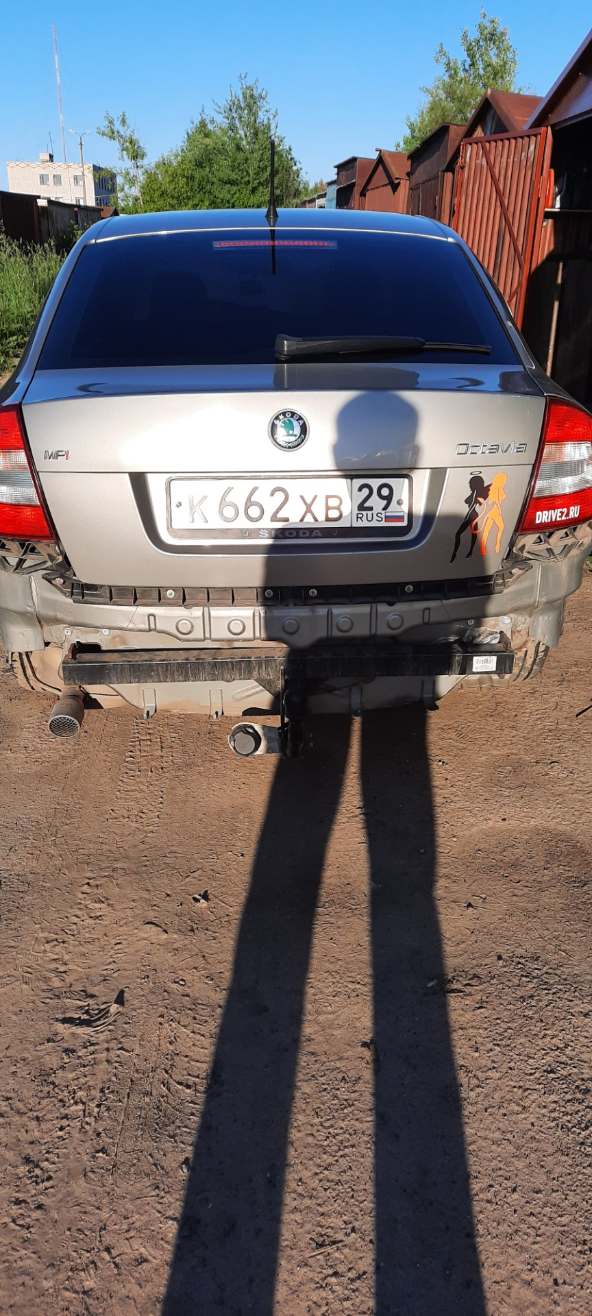 Покраска бамперов — Skoda Octavia A5 Mk2, 1,6 л, 2013 года | кузовной ...