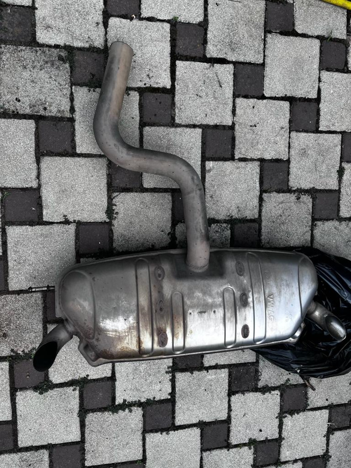 Выхлоп(банка) на Volkswagen Tiguan (2G). Б/у | 14 000 ₽ в городе ...