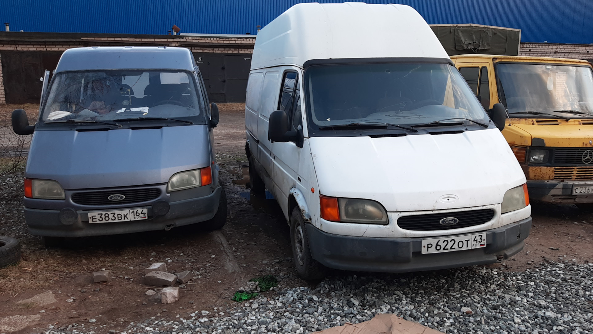 Ford Transit (5G) 2.5 дизельный 1996 | Белый трудяга 2,5 дизель на DRIVE2