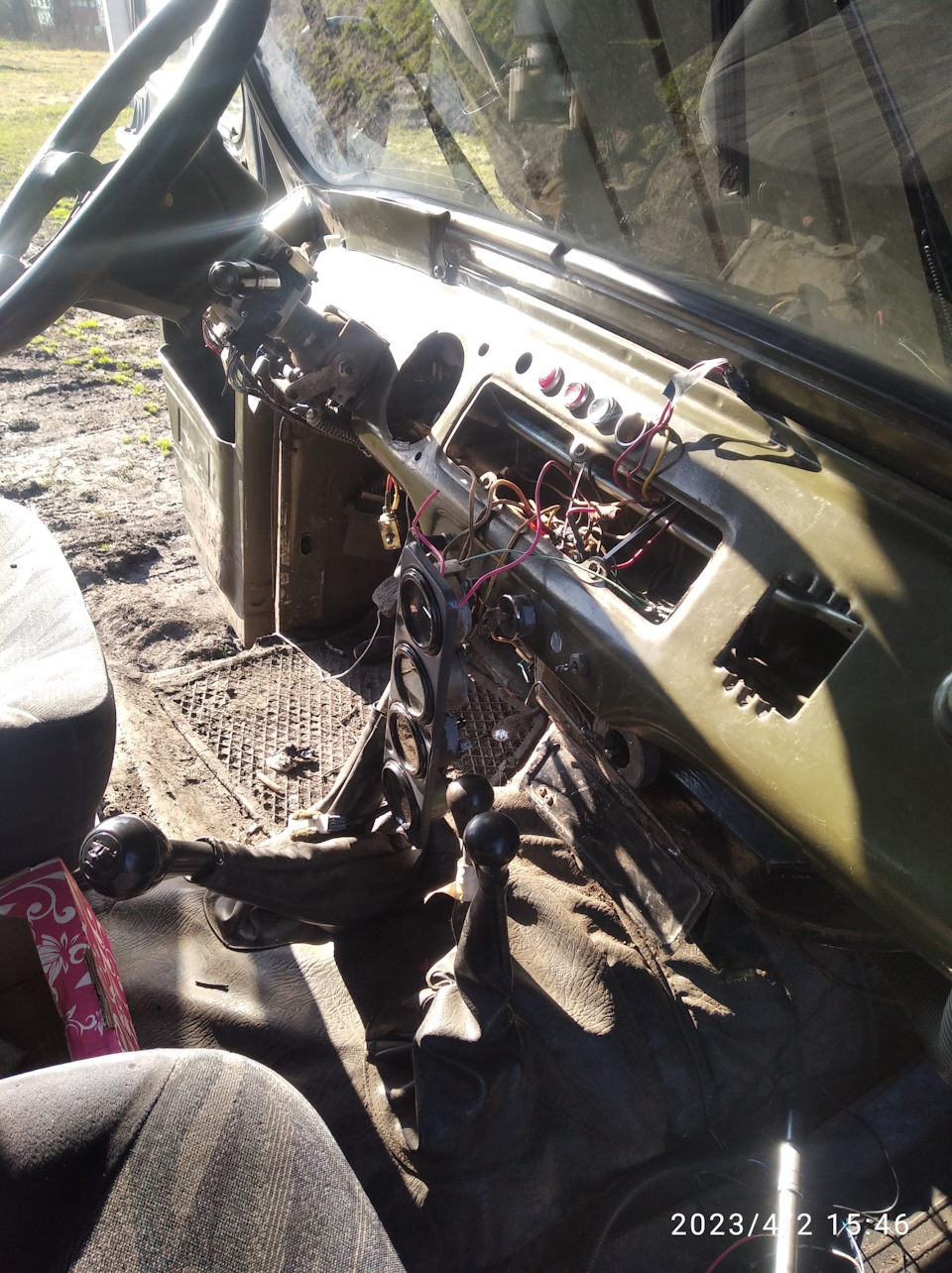 РУЛЕВАЯ КОЛОНКА ТОЙОТА В УАЗ окончание. — УАЗ 3151, 2,9 л, 1986 года ...