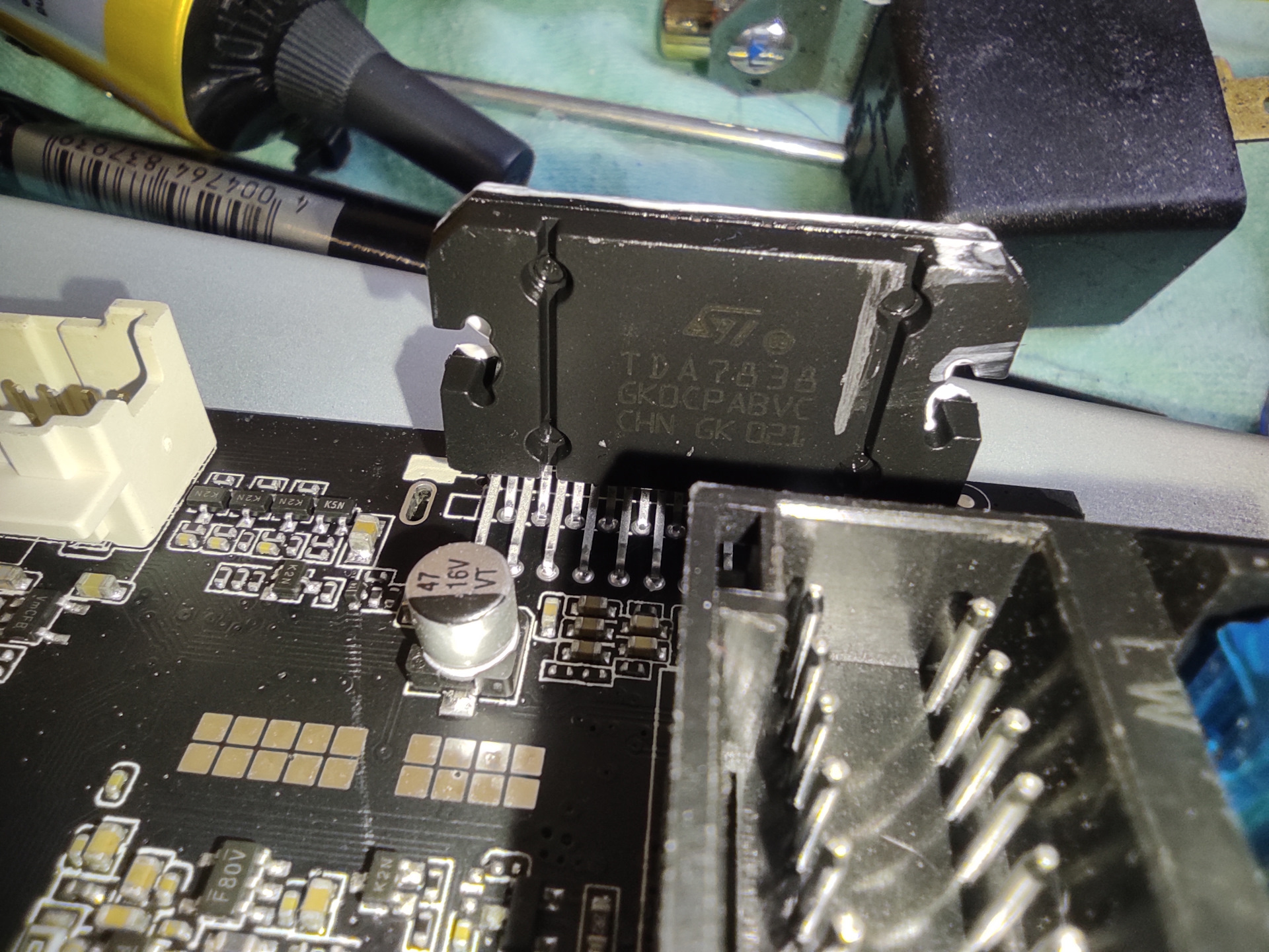 Установка китайской Android магнитолы вместо штатной с BOSE Ч.2 ...