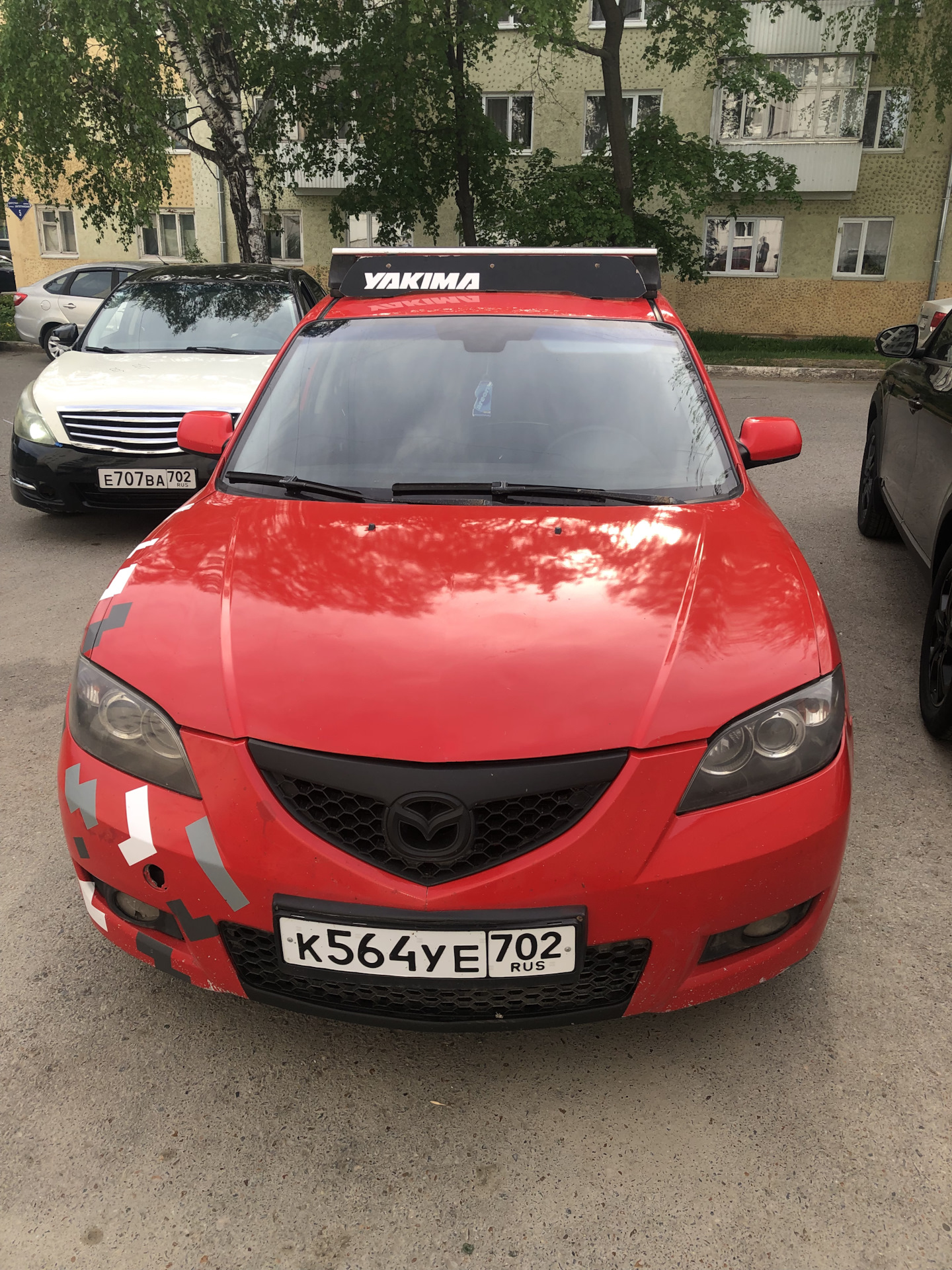 mazda с глазами