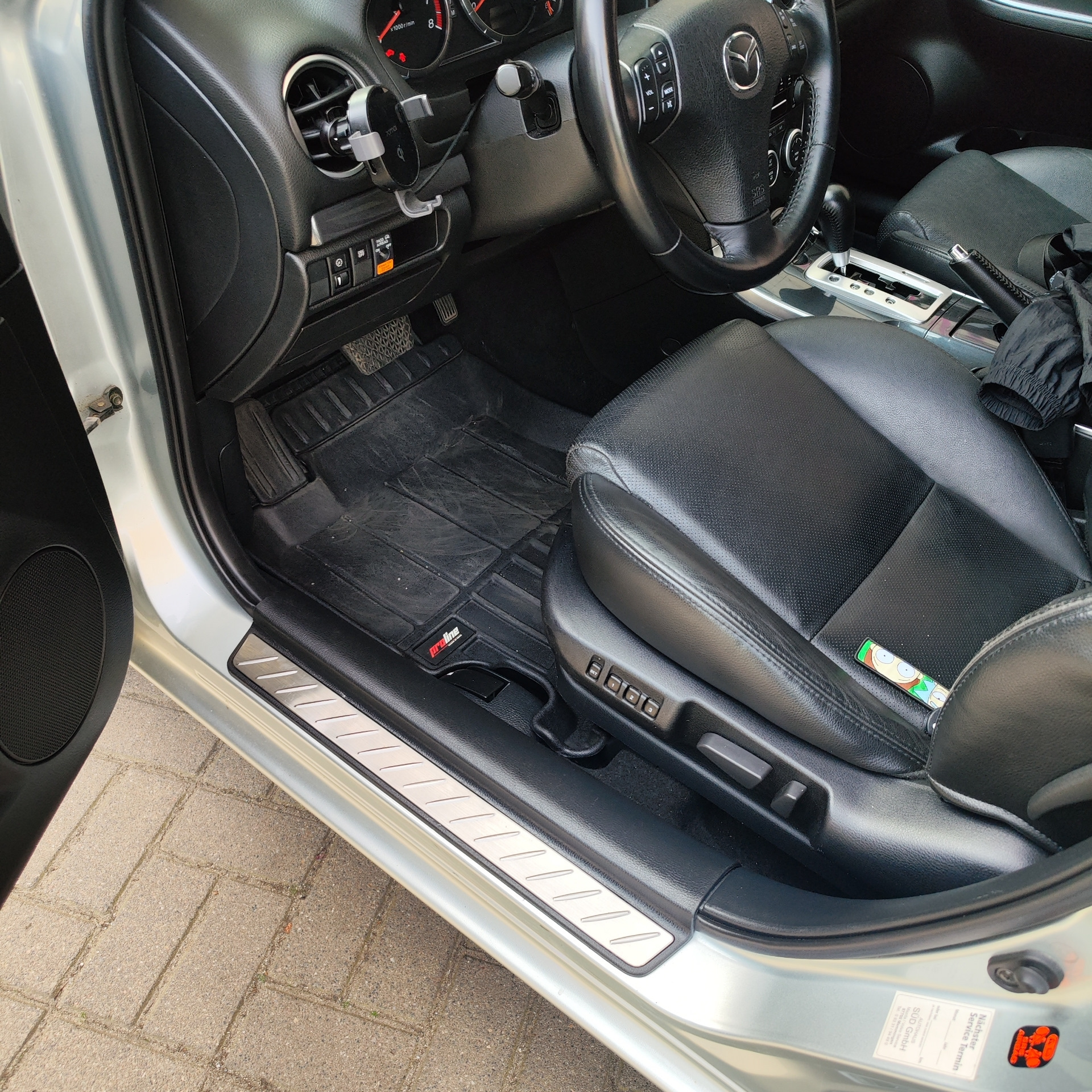 Обновил пороги дверных проемов — Mazda 6 (1G) GG, 2 л, 2006 года ...