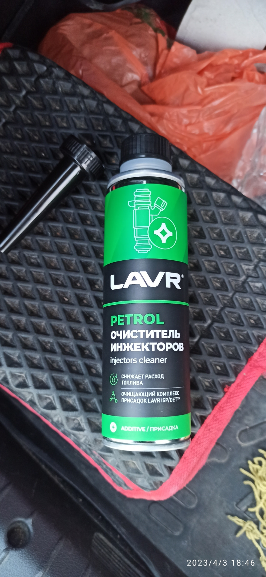 Очиститель инжектора. — Lada Гранта Лифтбек (1G), 1,6 л, 2015 года ...