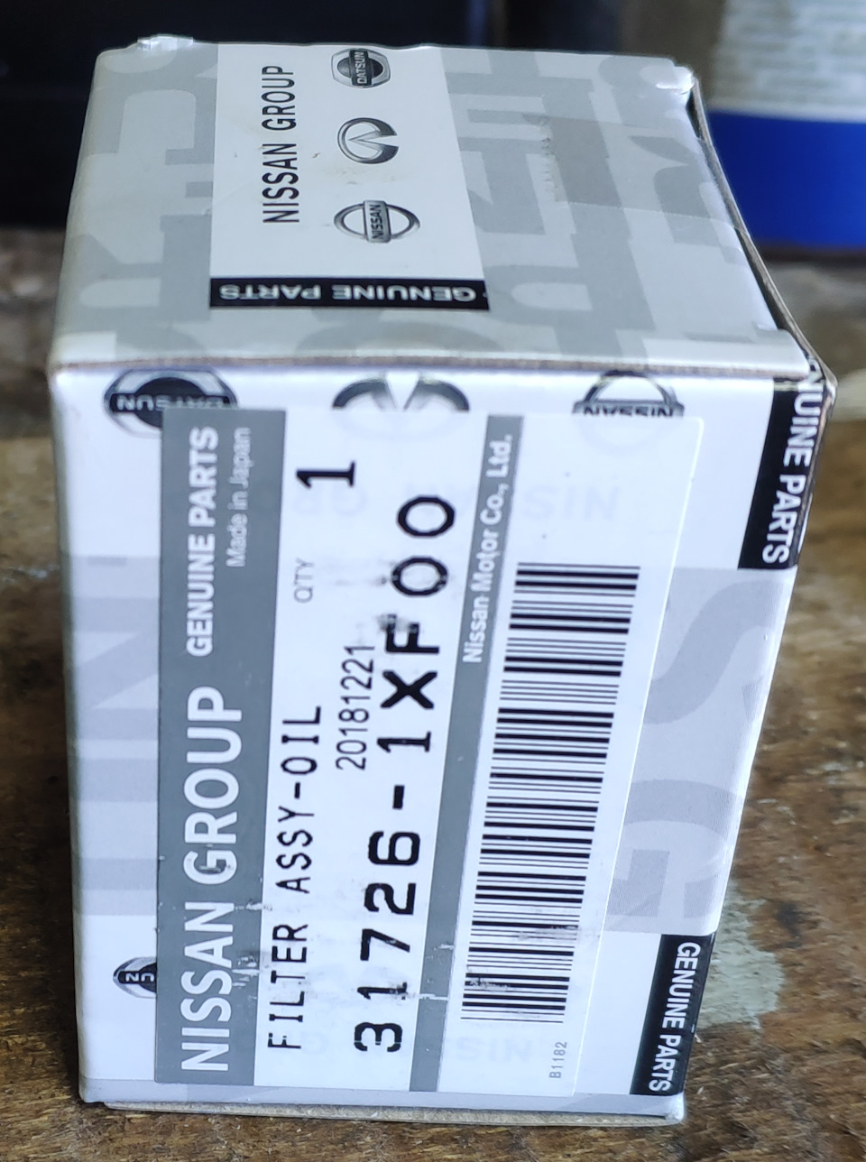 Фото в бортжурнале Nissan Qashqai (1G). Запчасти на фото: 317261XF00