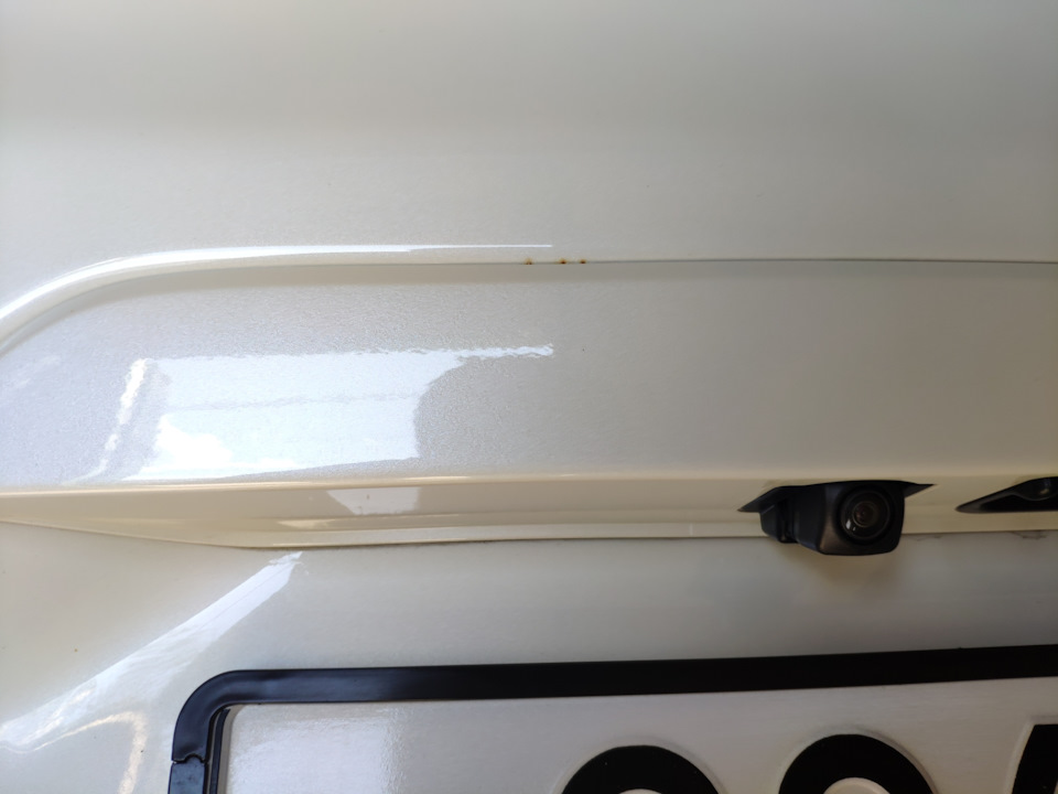 Устранение рыжиков на задней двери багажника — Honda CR-V (5G), 2,4 л ...