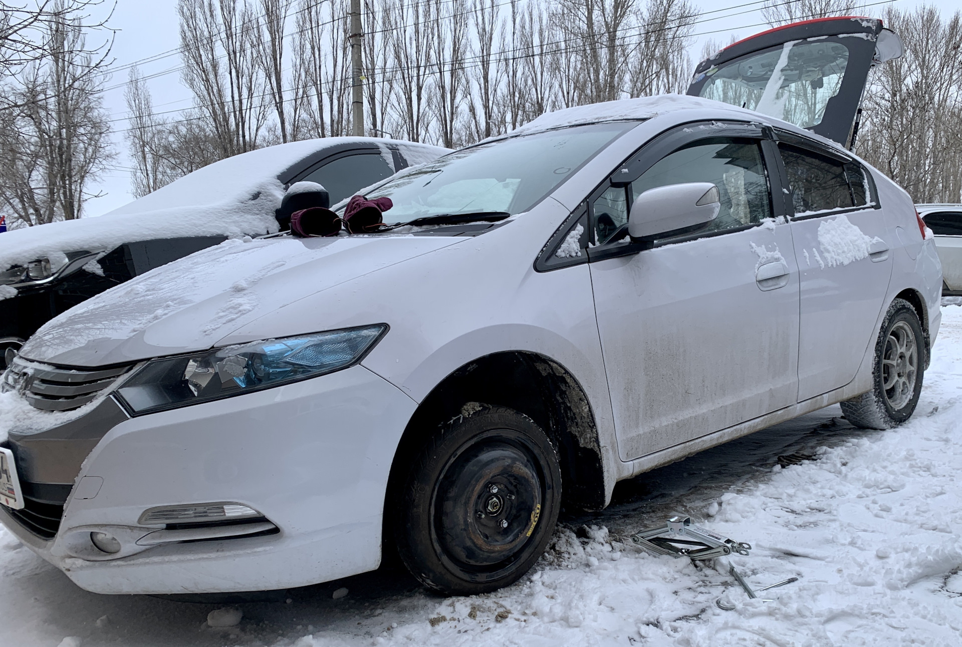 докатку купил — Honda Insight (2G), 1,3 л, 2009 года | колёсные диски ...
