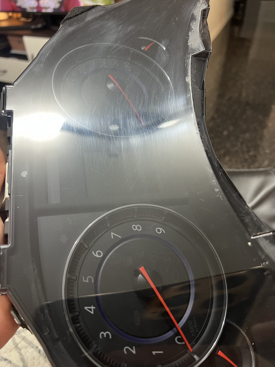 Полировка приборной панели Infiniti FX35 S51 — Infiniti FX (2G), 3,5 л ...