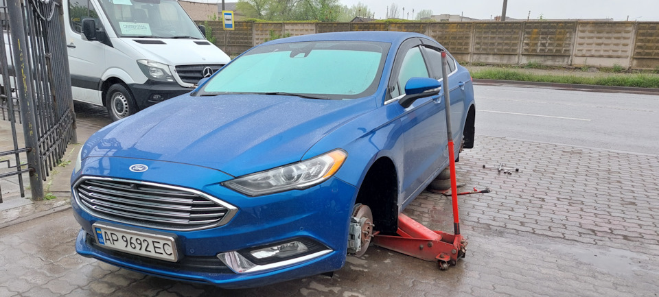 Замена резины на лето. — Ford Fusion (2G), 2,5 л, 2017 года | шины | DRIVE2