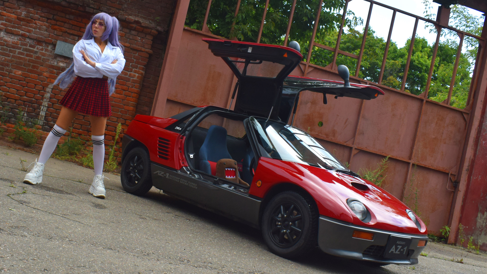 Продажа Autozam AZ-1 1992 (бензин, МКПП) — с историей обслуживания —  DRIVE2.RU