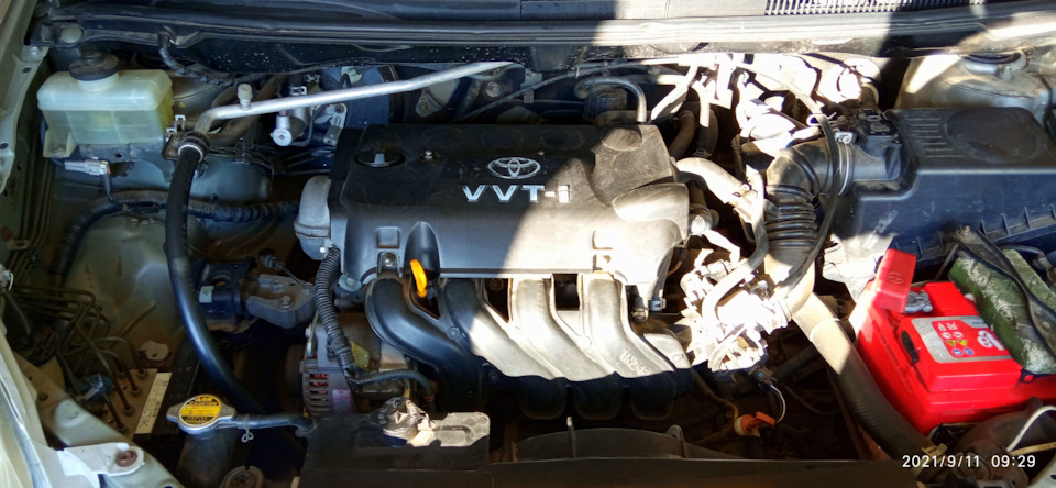 Чистка муфты VVT-I Toyota Corolla Spacio 1.5, 2001г. — Toyota Corolla ...