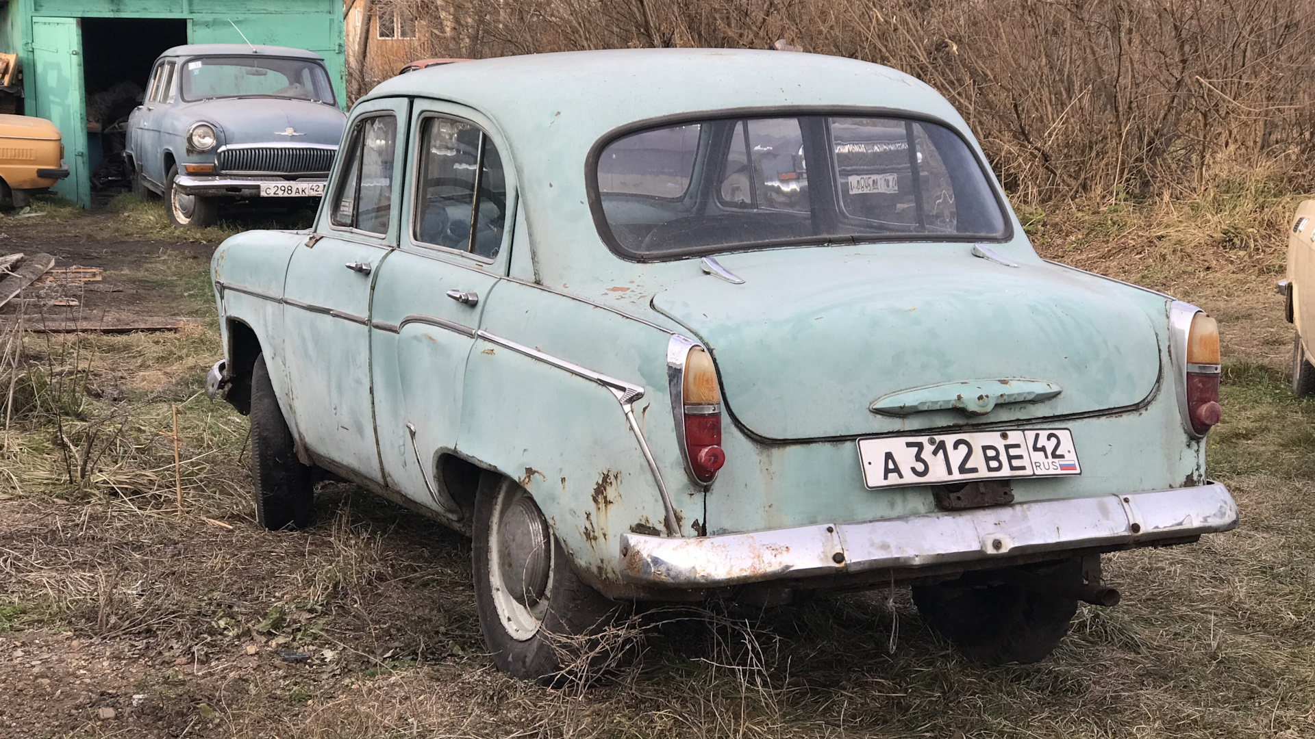 Москвич 407 1.4 бензиновый 1960 | ,МЗМА с Московской улицы на DRIVE2