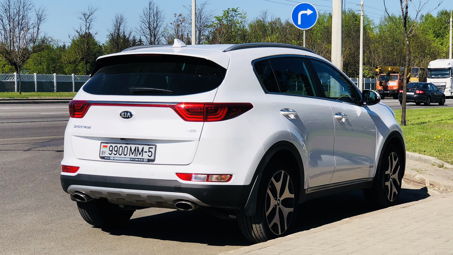 Продажа KIA Sportage (4G) 2017 (бензин, робот) — с историей обслуживания —  DRIVE2.RU