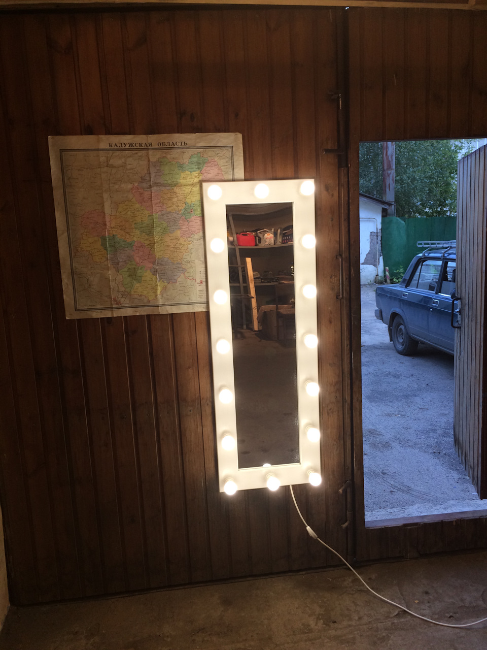 Как сделать студийное зеркало