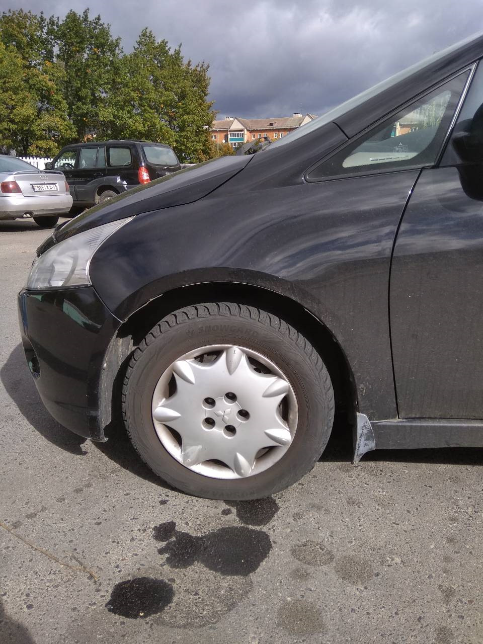 Грандис, усиленные передние, Брестская обл., г.Столин — Mitsubishi Pajero Sport (1G)