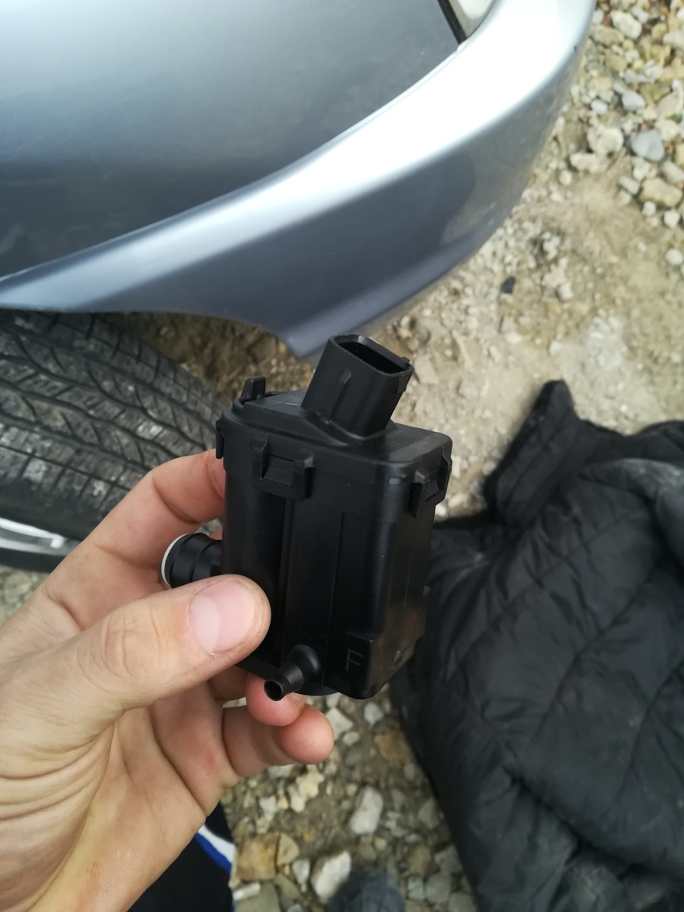 Убираю стук спереди — Hyundai Santa Fe (1G), 2 л, 2007 года | поломка ...