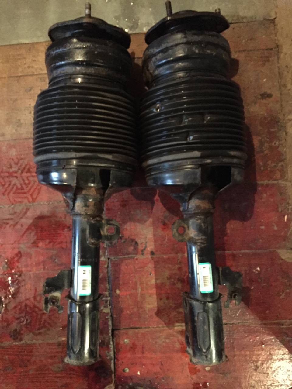 Замена пневмы на пружины (часть 1) — Lexus RX (2G), 3 л, 2005 года ...