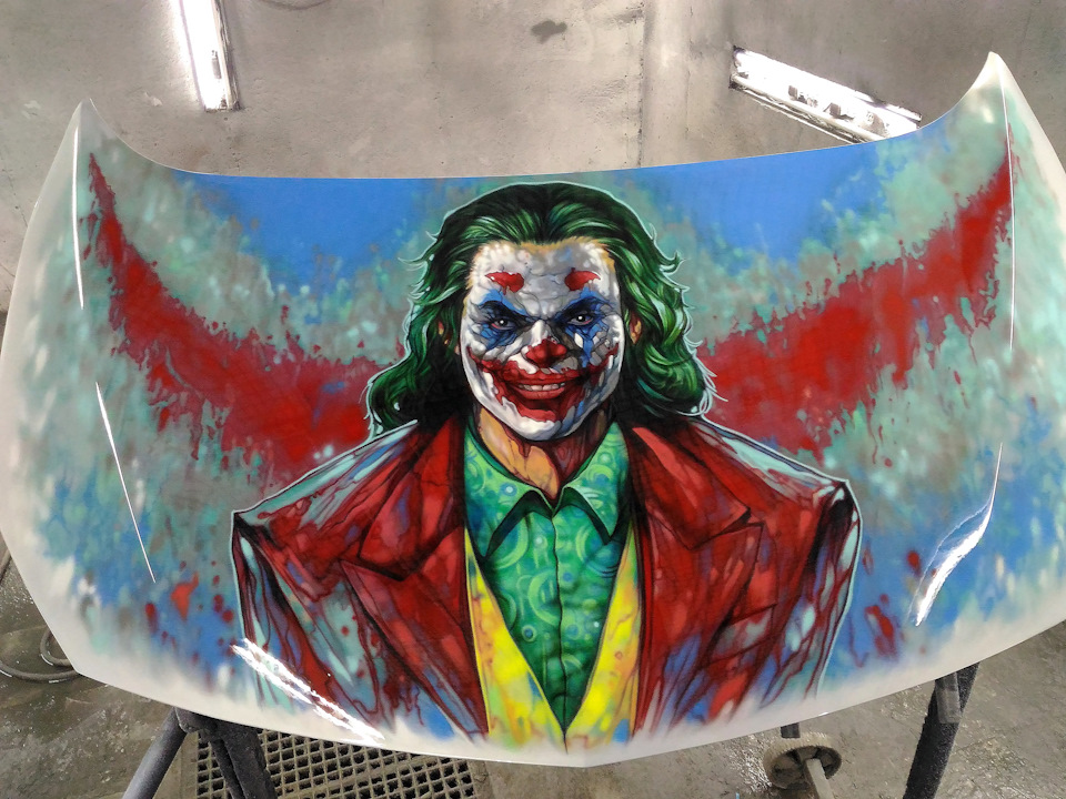 Аэрография Джокер. — DRIVE2