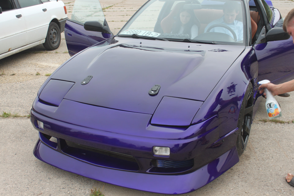 Ниссан 180sx покраска винил