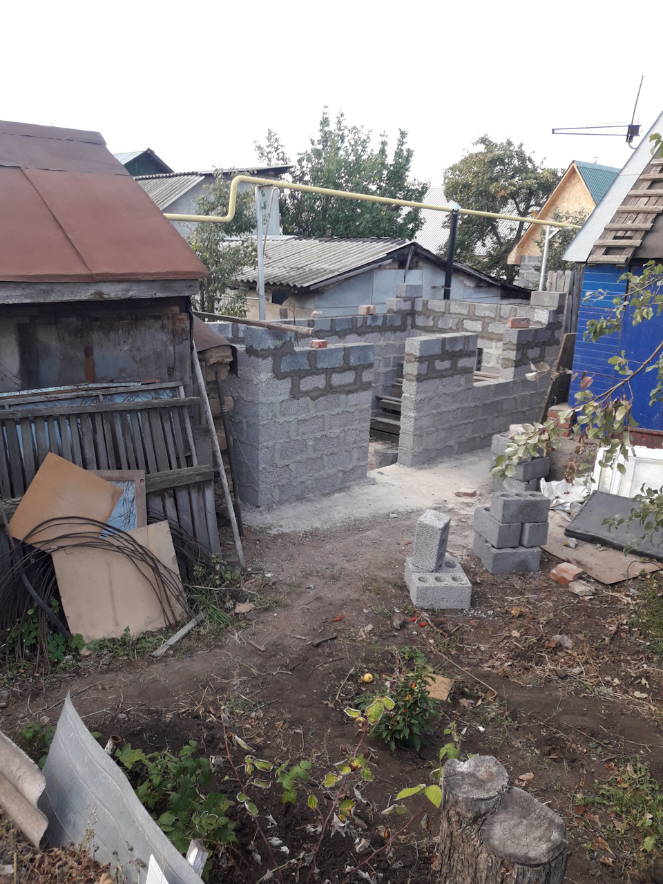 Строительство сарая — DRIVE2