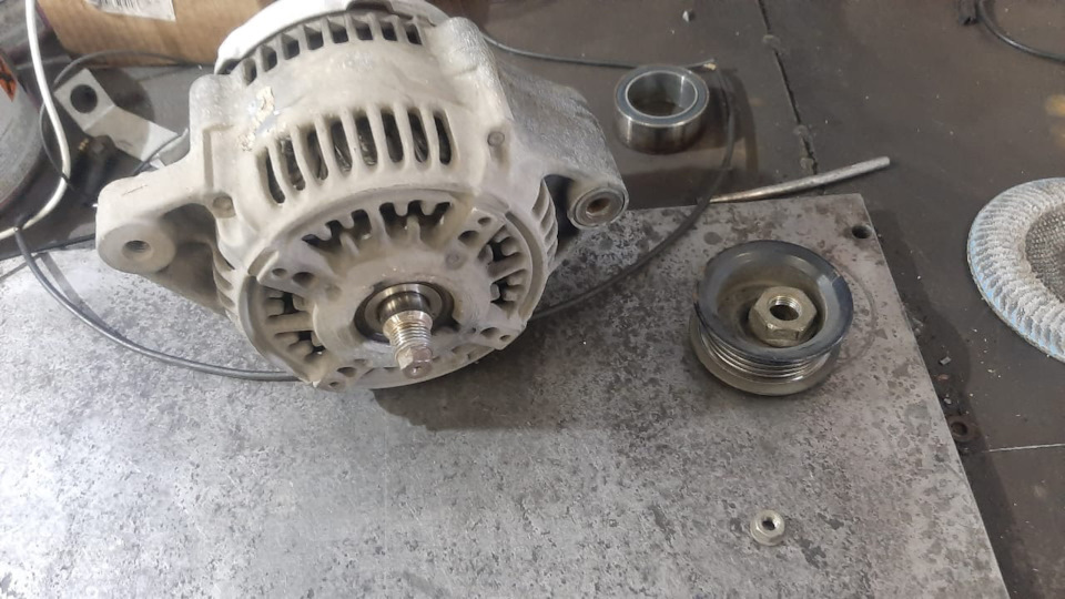 Замена подшипника в компрессоре кондиционера и в генераторе — Toyota ...