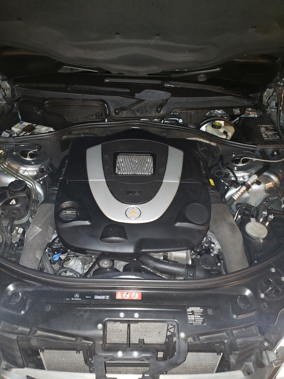 Треск на холостых… — Mercedes-Benz S-class (W221), 5,5 л., 2007 года ...