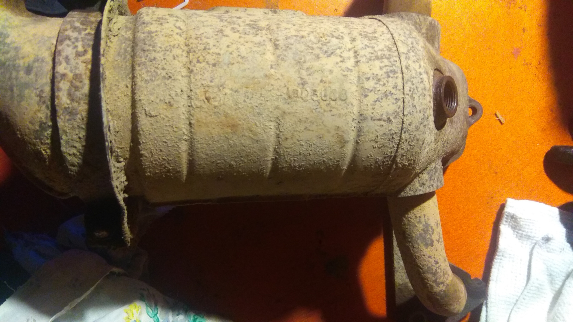 Замена выпускного коллектора — Lada Калина универсал, 1,6 л, 2009 года ...