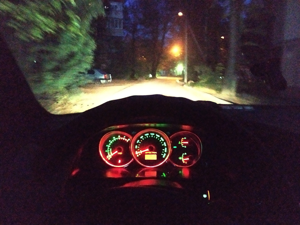 Замена шкал и стрелок панели приборов+ кольца — KIA Spectra, 1,6 л ...