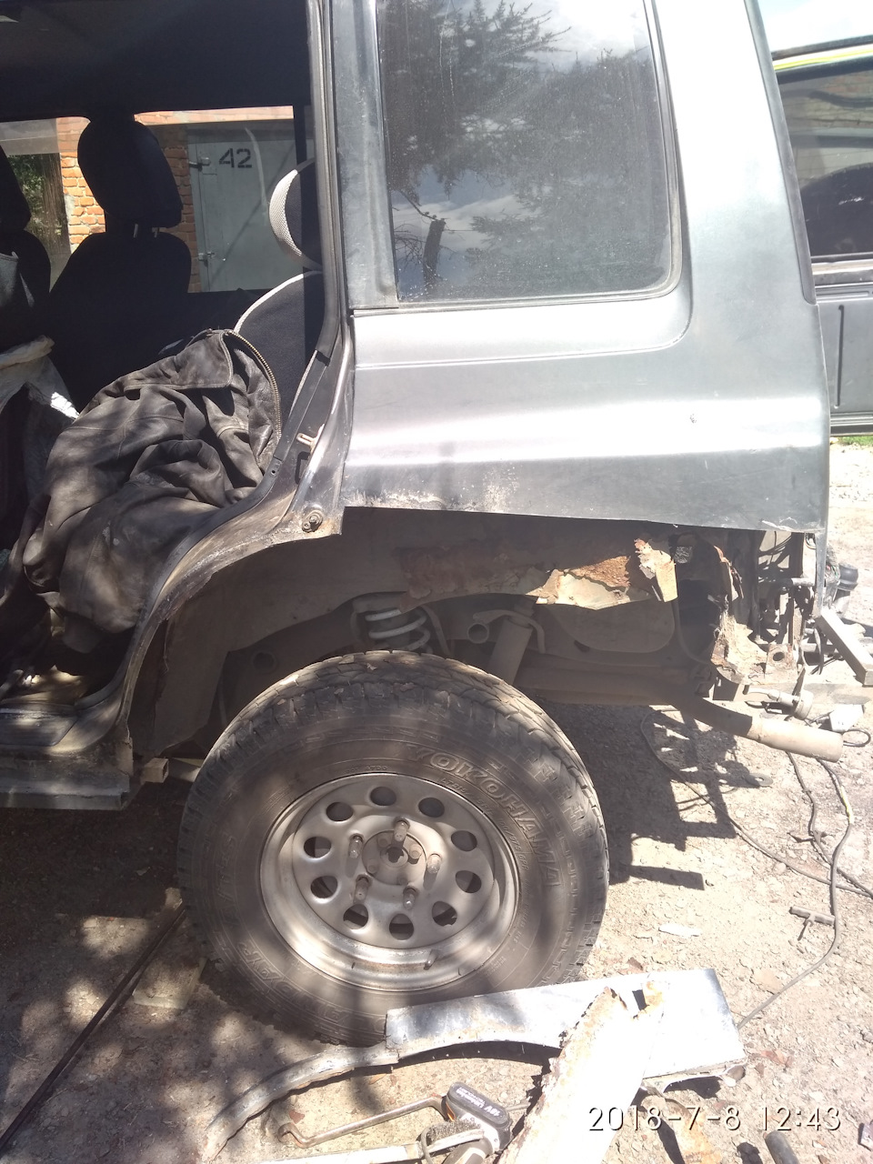 Задние арки Сузуки ескудо из нержавейки — Suzuki Escudo (1G), 1,6 л ...