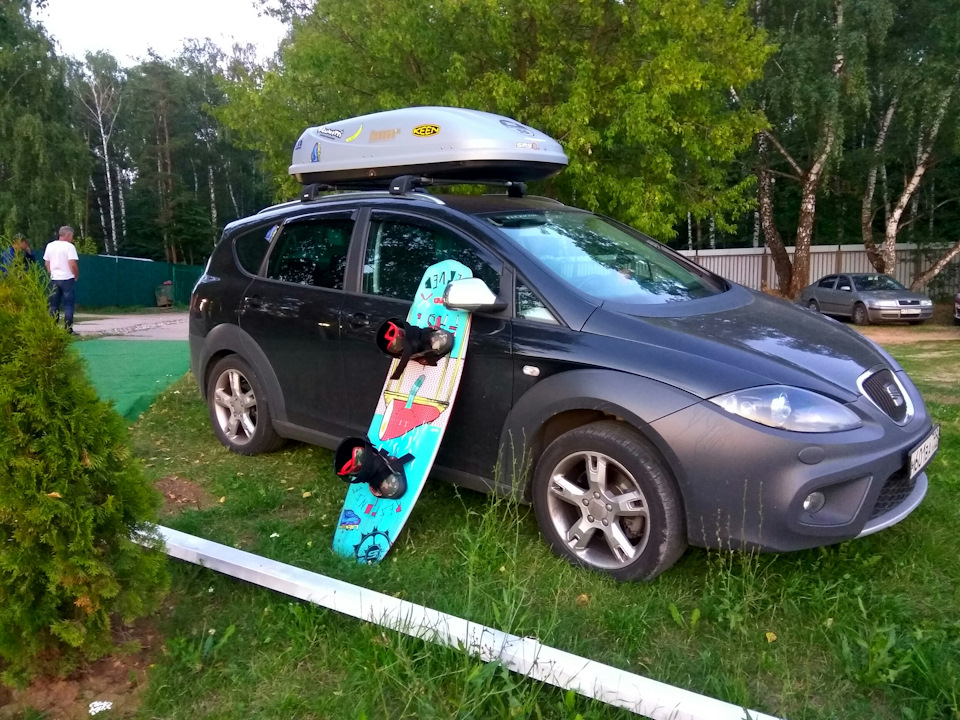 Кофр THULE Ocean 200 — SEAT Altea Freetrack, 2 л, 2013 года ...