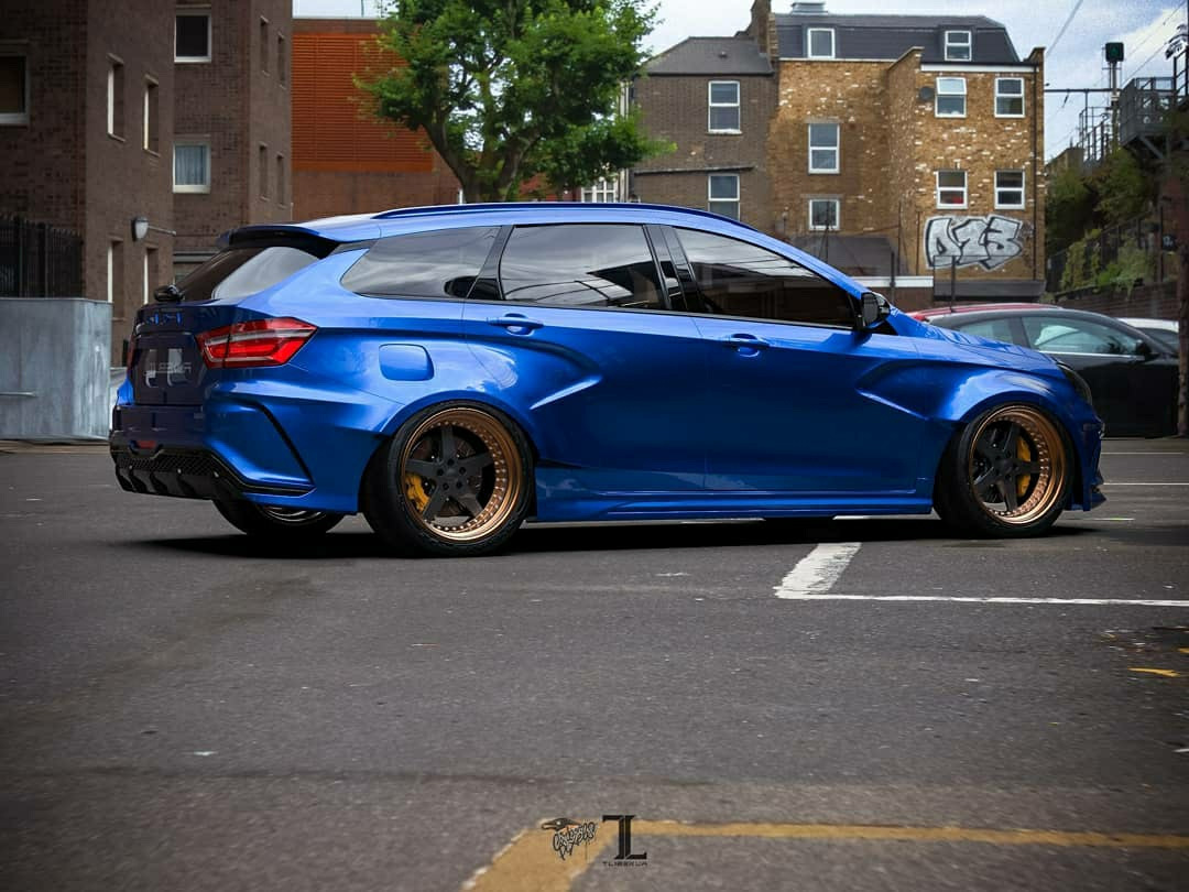 Lada Vesta Widebody Kit