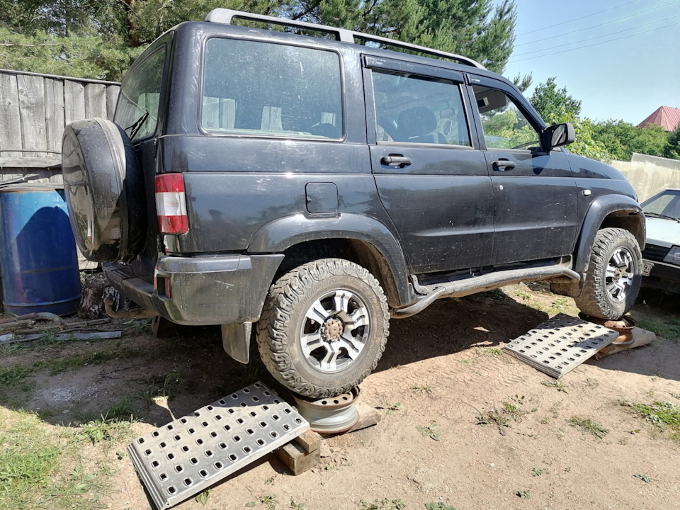 Замена порогов уаз патриот — УАЗ Patriot, 2,7 л, 2010 года | кузовной ...
