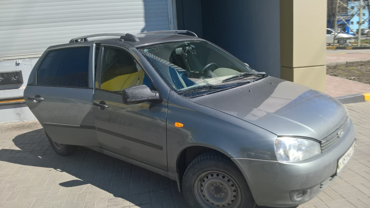 Рейлинги на хетчбек — Lada Калина хэтчбек, 1,6 л, 2010 года | просто ...