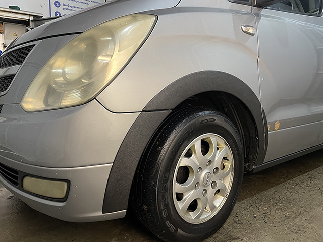 Защитные накладки для Hyundai Grand Starex — Parsan на DRIVE2