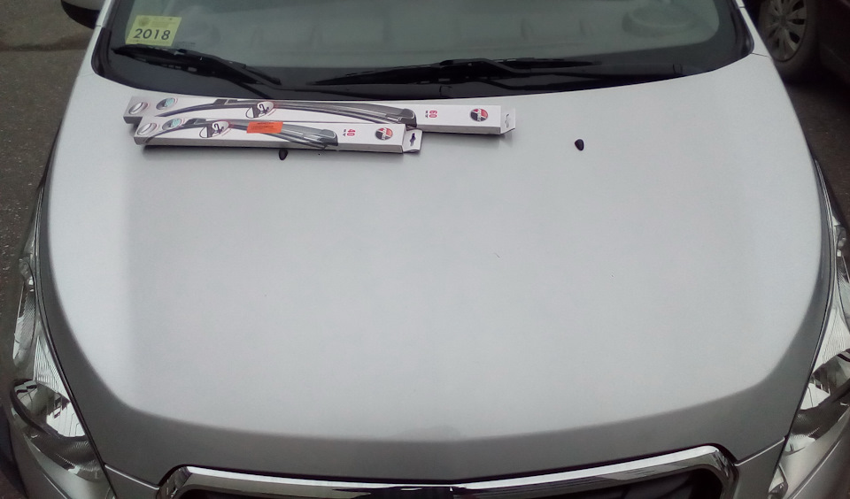 Щетки стеклоочистителя. Когда длиннее — лучше! — Ravon R2, 1,2 л, 2018 ...