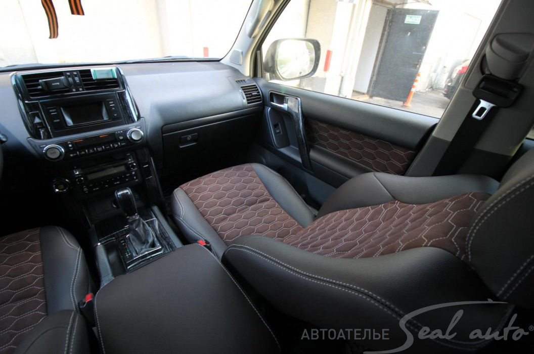 Прадо тюнинг салон Перетяжка салона Toyota Land Cruiser Prado150 - SealAuto на DRIVE2